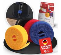 LTC Roll Straps | Rollo de velcro, multicolor, 1 metro, 4 piezas (LTC 1230) Nuevo