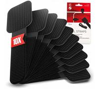 LTC Wall Straps | Selbstklebende Klettkabelhalter, schwarz, 10 Stück (LTC 3110) Nuevo