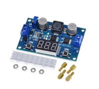 LTC1871 DC-DC Step Up Booster Converter 3-35VDC a 3.5-35VDC con LED Voltímetro DC-DC Step Up Module Regulador de Voltaje de la Fuente de alimentación