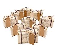 Ltcyev 100 cajas de dulces para bodas, fiestas, cajas de dulces, rústicas para fiestas, fiestas temáticas, bodas, cumpleaños, despedidas de soltera, baby shower