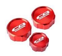 LTCZGRCI Cubierta Líquido Frenos para CB1000 R CB1000R 2009-2016 Motocicleta CNC Freno Delantero Embrague Frenos Traseros Tapa De Cubierta Depósito Líquido