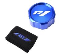 LTCZGRCI Cubierta Líquido Frenos Tapa Depósito Líquido Frenos para Motocicleta, Cubierta Cilíndrica Y De Calcetín Bordada, para R1 YZF YZFR1 1999-2022 2021