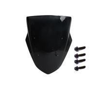 LTCZGRCI Deflector Parabrisas Largo para Faro de Motocicleta, Negro, Ajuste Específico del Vehículo, En Canal, Compatible con Motocicleta