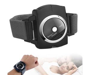 LTdlhFk Dispositivo Antirronquidos Eléctrico, Pulsera Inteligente para Dejar De Roncar, Solución Eficaz para Ronquidos, Ayuda para Reducir Los Ronquidos, Mejora La Respiración Y El Sueño.