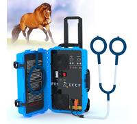 LTdlhFk Dispositivos De Terapia Electromagnética Pemf para Caballos con Alas En X,Bucle Simple Y Mariposa, Máquina Terapia Electromagnética Pemf De Pulso,para El Manejo del Dolor En Animales.,Blue