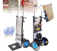 LTdlhFk Escaladora Eléctrica 1200w,Escaladora Sack Truck,Batería Extraíble (48v/36ah),Motor Sin Escobillas/Libre De Mantenimiento,Capacidad De Carga 400 Kg