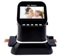 LTdlhFk Escáner De Película Digital,Pantalla LCD De 1080p, Compatible con 5 Tamaños De Película De 120, Convierte Negativos Y Diapositivas De 35 Mm, 135 Mm, 126 Mm Y 127 Mm a JPEG Digital