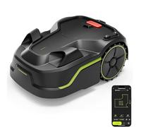LTdlhFk Robot Cortacésped para Jardines De hasta 600㎡,Evitación De Obstáculos,Planificación Inteligente De La Trayectoria,Visión 3D Ai,Capacidad De 35% De Pendiente,Mapeo Automático.