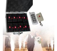 LTdlhFk Sis-Tema De Encendido De Fuegos Artificiales,Fiesta Pirotécnica,Mando a Distancia Inalámbrico,Canal De Chispas, Celebraciones Y Eventos,8PCS