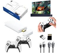 LTDZ Consola De Juegos Retro Zeus, Stick De Juegos Zeus Retro 4k, Consola De Juegos Retro Inalámbrica, Stick De Videojuegos Plug and Play con Más De 20000 Juegos Integrados Controladores Inalámbricos