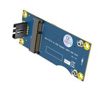 LTE Industrial PCIe a USB 2.0 Adaptadores con Ranura para Tarjetas para WWAN/LTE 3G Adecuado para PC Escritorio Adaptador USB Adecuado