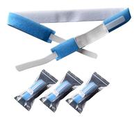 LTEJUMQ Banda de Fijación de Catéter de Traqueotomía, Soporte de Tubo de Traqueotomía, Lazos Desechables para Laringectomía,Dispositivo Fijo de Traqueotomía, 3 Piezas