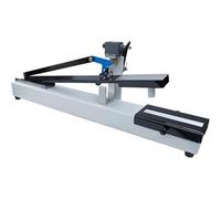 LTEJUMQ Crockmeter Manual, Probador Solidez Al Frote Seco Húmedo con Pantalla Conteo, Probador de Resistencia de la Tela, Pruebas de Transferencia de Color con Pantalla