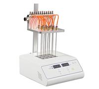 LTEJUMQ Evaporador de Muestras de Laboratorio de 12/24 Orificios, Soporte Elevable, Ajustes De Temperatura, Concentrador de Purga de Nitrógeno Instrumentos de Análisis de Laboratorio