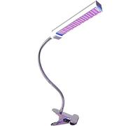 LTEJUMQ Lámpara de Bronceado, 220V 15W 460nm Luz Azul Completa Lámpara de Bronceado de Piel LED, Ajustable Adecuada para Bronceado Facial y Corporal, Zona de Exposición 60 * 30 cm