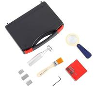 LTEJUMQ Probador De Adherencia De Trama Cruzada, Kit De Comprobador De Corte Cruzado, Trazador De Película De Pintura, Kit de Probador de Corte Transversal, 1/2 /3 mm