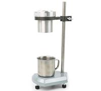 LTEJUMQ Viscosímetro de Pintura con Soporte Ajustable, Comprobador de Viscosidad Profesional de Escritorio, Capacidad de 100 ml, Rango de Medición 49-220 CST, Diámetro del Orificio 3,4 mm