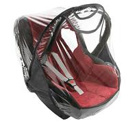 LTG PRO Funda impermeable para asiento de coche Maxi-COSI Cabrio Fix Pebble de plástico transparente (negro)