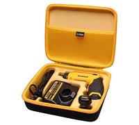 LTGEM - Estuche rígido de EVA para DEWALT 8V MAX, Kit de Destornillador inalámbrico, giroscópico, 2 baterías, eléctrico (DCF680N2) - Bolsa Protectora de Almacenamiento de Viaje