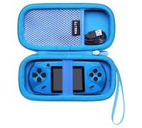 LTGEM - Estuche rígido para juegos de mano Beijue/TaddToy de 16 bits, azul