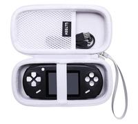 LTGEM - Estuche rígido para juegos de mano Beijue/TaddToy de 16 bits, color blanco