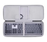 LTGEM EVA - Funda rígida de almacenamiento para teclado Logitech MX mecánico inalámbrico iluminado de rendimiento - Bolsa de transporte protectora de viaje