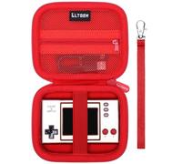 LTGEM - Funda compatible con Nintendo Game & Watch: Super Mario Bros/The Legend of Zelda, rojo (solo funda)