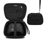 LTGEM - Funda para mando de videojuegos compatible con Xbox Core/Xbox Elite Series 2 Core/PlayStation DualSense/GameSir G7 SE/PowerA, color negro