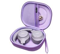 LTGEM - Funda rígida de EVA para auriculares TOZO HT2, Bose, JBL, Beribes, Sony, Skullcandy, Soundcore Anker, Raycon (morado). Solo funda
