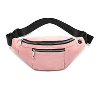 LTHAOO Riñonera para hombres y mujeres, resistente al agua, con correa ajustable para viajes, senderismo, correr, deportes al aire libre., Pink, Talla única