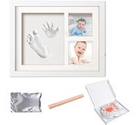 LTHERMELK bebé Huellas Pies y Manos, Fotos de Ducha, Regalo Bautizo, Kit Registro Nacimiento, Regalo Novatos