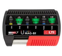 LTI By Krino 66002445 Mag-Bit - Juego de puntas para destornillador magnético (7 piezas)