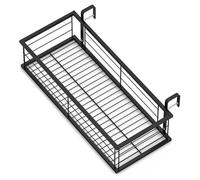 LTINGNG Maceta colgante para valla, barandilla al aire libre, estantes interiores, sala de estar, balcón, maceta gruesa, no inclinada, rotación libre de 360°, adecuada para una variedad de escenas (50