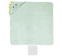 LTISHABILTD Toalla de baño con capucha para bebé, toalla de baño con capucha de dinosaurio, toalla absorbente para niños pequeños con 1 gancho transparente, para toallas de baño, mantas de bebé
