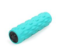 LTLCLZ 4Velocidades Eje De Espuma En Casa Gimnasio Masaje Músculo Relajado Tejido Profundo USB USB Recargable Rodillo De Yoga De Yoga Alivio De Dolor,Azul