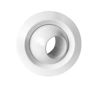 LTLWSH Rejilla de ventilación Redonda de ABS Tamaño de Tobera Ajustable, Cubierta de ventilación para el hogar Pared difusor de Salida de Aire Acondicionado para baño Oficina Cocina ventilación,250mm