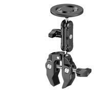 LTMSAQRS Compatible con Soporte magnético Super Clamp for cámara, Compatible con iPhone y GoPro, con rótula de 360° y Adaptador de Doble Rosca.(Magnetic Clamp)