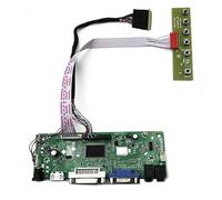LTN173KT01 LP173WD1 B173RW01 1600x900 Kit de Monitor de Placa de Control Compatible con HDMI + DVI + VGA LCD Controlador de Pantalla LED Controlador de Placa 40 Pines(B173RW01)