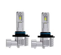 LTONXEN Bombillas LED 9012 Hir2, 50W 16000LM 6500K Luz Blanca Coche Lampara,12V Coche y Moto Plug & Play para Faros de Universales Kits.