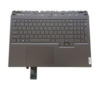 LTPRPTS Funda superior de repuesto para laptop, reposamuñecas, teclado retroiluminado RGB, pieza de montaje para Lenovo Legion 5 Pro 16 5CB1H18356 5CB1H18382 5CB1F37738 5CB1F38518