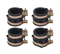 LTQSIV Carburador Motor 4 PCS Carburador Interfaz Adaptadores Conector Pegamento para CBR250 CBR250RR MC14 MC17 MC19 MC22 CB400 CB-1 CB400SF Carburador