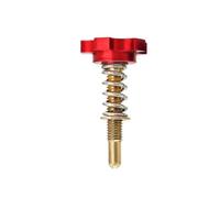 LTQSIV Carburador Motor Kit Tornillo Ajuste Ralentí Carburador Motocicleta para PWK 21-34MM Tornillo Velocidad Ralentí Carburador Carburador(Red)