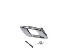 LTQSIV Embellecedor De Manija Interior De Puerta Gris Y Negro Para Ford Para Ranger T6 2012-2021 Y Para Everest 2015-2021(Chrome Right)