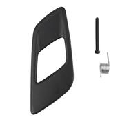 LTQSIV Embellecedor De Manija Interior De Puerta Gris Y Negro Para Ford Para Ranger T6 2012-2021 Y Para Everest 2015-2021(Black Right)