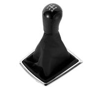 LTQSIV Funda Protectora Para Pomo De Palanca De Cambios De Coche Para Ford Para Focus 2 Para Mondeo MK2 2005 2006 2007 2008(Black)