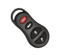 LTQSIV Llave de Coche Accesorio Carcasa De Llave De Coche para Jeep para Grand para Cherokee 2000 2001 2002 2003 2004 (4 Buttons)