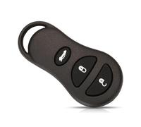 LTQSIV Llave de Coche Accesorio Carcasa De Llave De Coche para Jeep para Grand para Cherokee 2000 2001 2002 2003 2004 (3 Buttons Trunk)