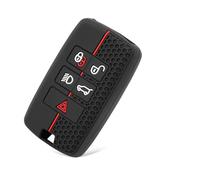 LTQSIV Llave de Coche Accesorio Funda Silicona Llave de Coche para L&and R&Over para Range para Rover para Sport para Evoque para Freelander para Velar para Discovery 4 para Jaguar XE (Styl A)