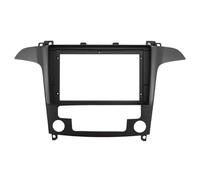LTQSIV Montaje Autoradio Marco Adaptador De Panel De Radio Android para Marco Coche 9 Pulgadas Kit De Instalación para Ford S-MAX 2006-2015(Auto AC)
