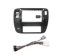 LTQSIV Montaje Autoradio Marco Adaptador De Panel De Radio para Coche De 9 Pulgadas para Nissan con Android para Nissan para Patrol V5 Y61 2002 2003 2004(LHD Frame with Cable)